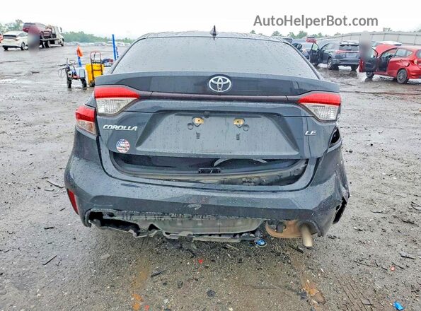 JTDEPRAE3LJ017714 2020 TOYOTA COROLLA Black Հետևի տեսք