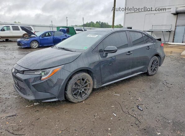 JTDEPRAE3LJ017714 2020 TOYOTA COROLLA Black Առջևի ձախ երեք քառորդ տեսարան