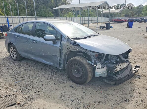 JTDEPRAE3LJ030267 2020 TOYOTA LL Синий Передняя правая четверть