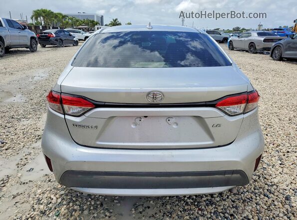 JTDEPRAE3LJ041107 2020 TOYOTA COROLLA Silver უკანა ხედი