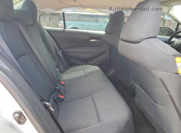 JTDEPRAE3LJ041107 2020 TOYOTA COROLLA Silver უკანა სავარძლების ხედი