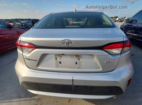 JTDEPRAE3LJ069120 2020 TOYOTA COROLLA Серебряный Вид сзади