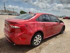 2020 Toyota Corolla Le Красный vin: JTDEPRAE3LJ109566 Damage: Rear Bumper, Dent(S) W/ Paint Dmg, 8 To 9 Inches