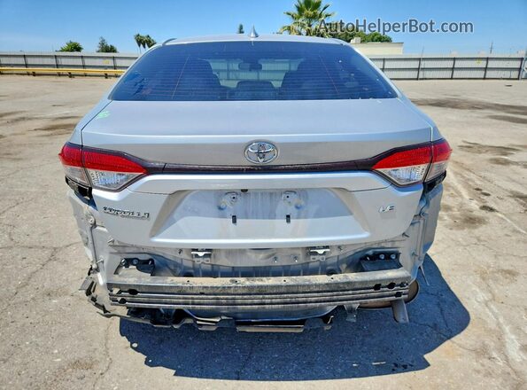 JTDEPRAE3LJ112113 2020 TOYOTA COROLLA Серебряный Вид сзади