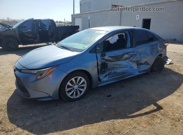 JTDEPRAE4LJ025644 2020 TOYOTA COROLLA Blue Front left