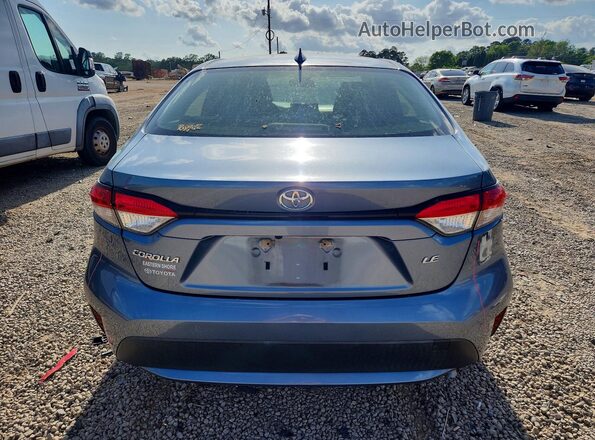 JTDEPRAE5LJ035891 2020 TOYOTA COROLLA Blue Вид ззаду