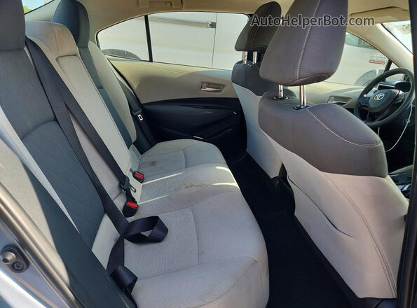 JTDEPRAE5LJ035891 2020 TOYOTA COROLLA Blue Вид задніх сидінь