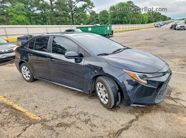 JTDEPRAE5LJ093743 2020 TOYOTA COROLLA Черный Передняя правая четверть