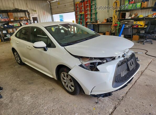 JTDEPRAE6LJ015455 2020 TOYOTA COROLLA White Przód prawy