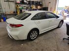 2020 Toyota Corolla Le White vin: JTDEPRAE6LJ015455 Damage: Right Front Door, Dent(S) W/No Paint Dmg, Pdr-1 Dent