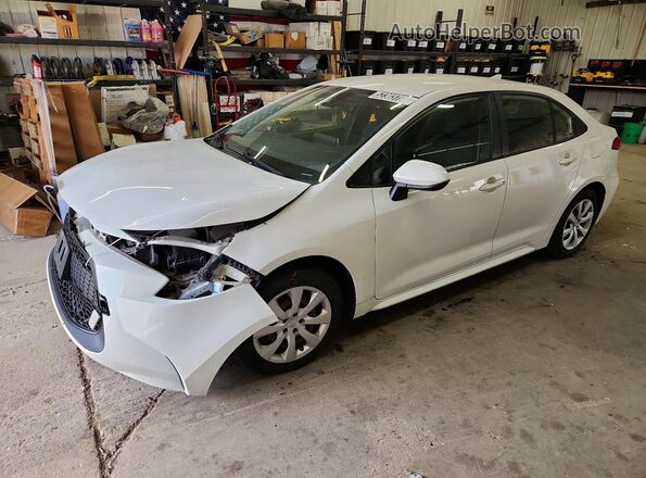 JTDEPRAE6LJ015455 2020 TOYOTA COROLLA White Przód lewy