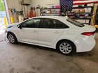 2020 Toyota Corolla Le White vin: JTDEPRAE6LJ015455