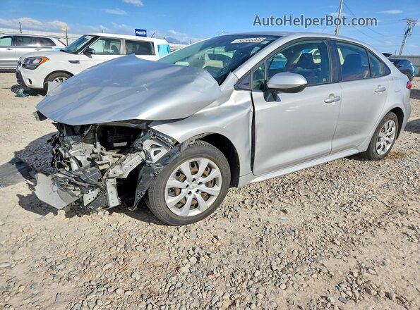 JTDEPRAE6LJ035107 2020 TOYOTA COROLLA Silver Front left