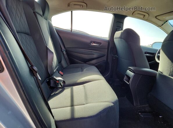 JTDEPRAE6LJ035107 2020 TOYOTA COROLLA Silver Rear seats view