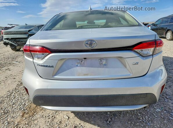 JTDEPRAE6LJ035107 2020 TOYOTA COROLLA Silver Rear view