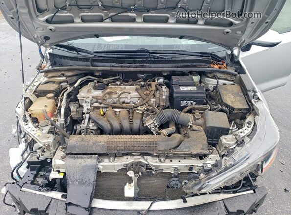 JTDEPRAE6LJ071444 2020 TOYOTA LL Silver Widok wnętrza z tyłu