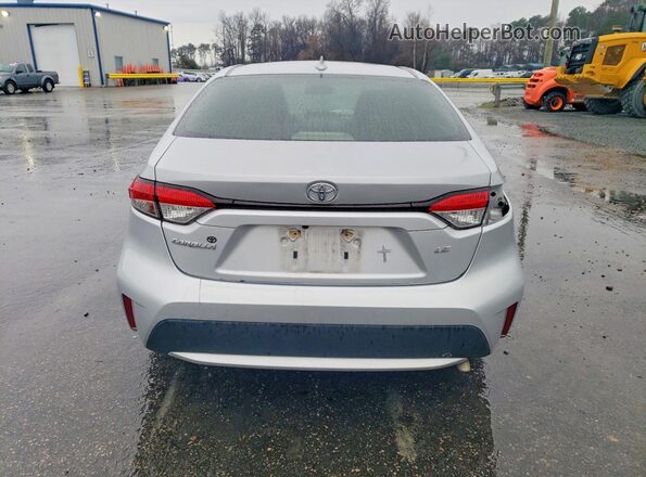 JTDEPRAE6LJ071444 2020 TOYOTA LL Silver Widok z tyłu