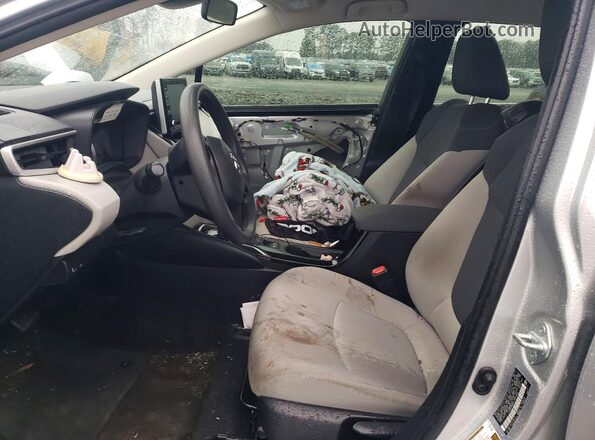 JTDEPRAE6LJ071444 2020 TOYOTA LL Silver Widok wnętrza z przodu