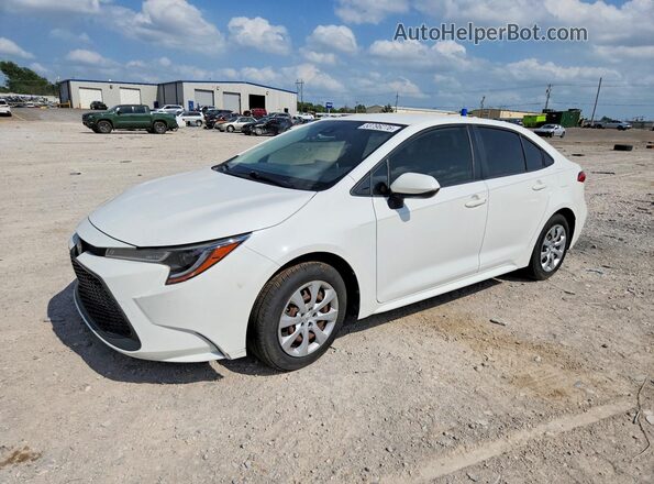 JTDEPRAE7LJ041918 2020 TOYOTA COROLLA White Przód lewy