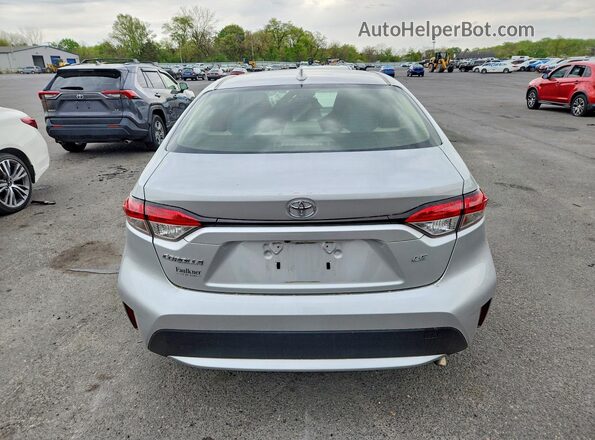 JTDEPRAE7LJ089581 2020 TOYOTA COROLLA Silver Вид ззаду