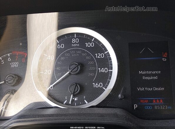 JTDEPRAE8LJ021421 2020 TOYOTA COROLLA Красный Вид задних сидений