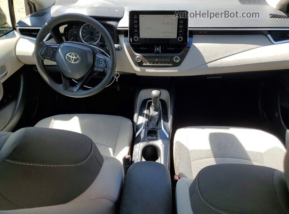 JTDEPRAE8LJ059067 2020 TOYOTA COROLLA Blue Առջևի վահանակի տեսք