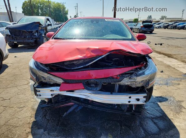 JTDEPRAE8LJ098919 2020 TOYOTA COROLLA Красный Вид спереди