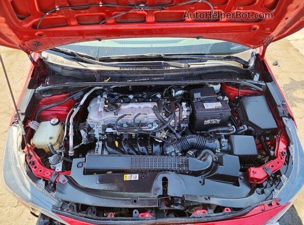 JTDEPRAE8LJ098919 2020 TOYOTA COROLLA Красный Вид задней части салона