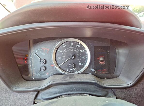 JTDEPRAE8LJ098919 2020 TOYOTA COROLLA Красный Вид щитка приборов