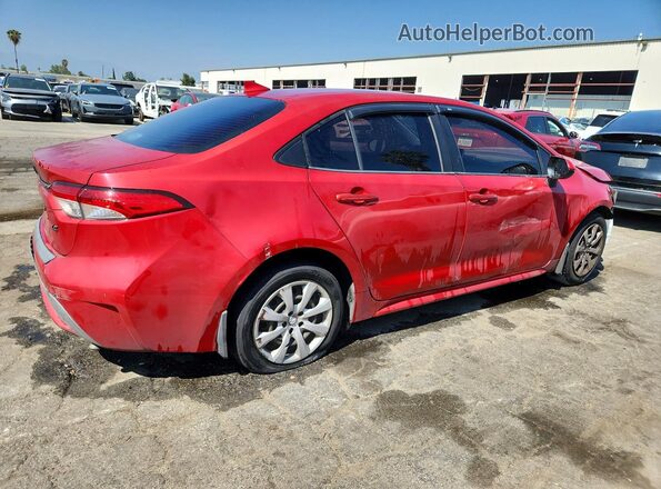 JTDEPRAE8LJ098919 2020 TOYOTA COROLLA Красный Задняя правая четверть