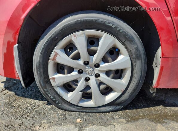 JTDEPRAE8LJ098919 2020 TOYOTA COROLLA Красный 