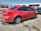 2020 Toyota Corolla Le Красный vin: JTDEPRAE8LJ098919 Damage: Right Qtr Panel, Dent(S) W/ Paint Dmg, 1 To 2 Inches