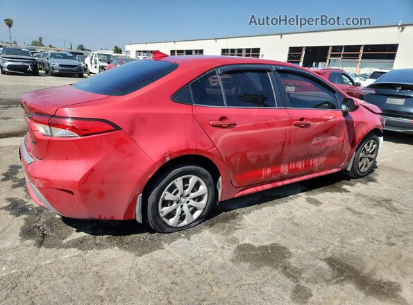 JTDEPRAE8LJ098919 2020 TOYOTA COROLLA Красный 