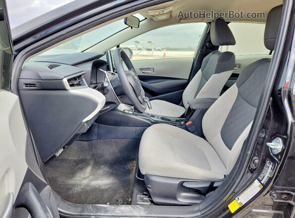 JTDEPRAE8LJ102807 2020 TOYOTA COROLLA Black წინა სალონის ხედი