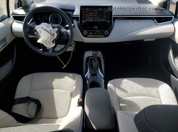 JTDEPRAE9LJ013036 2020 TOYOTA LL Silver Առջևի վահանակի տեսք