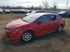 2020 Toyota Corolla Le Burgundy vin: JTDEPRAE9LJ037899