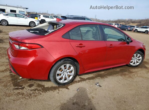 JTDEPRAE9LJ037899 2020 TOYOTA COROLLA Burgundy Tył prawy