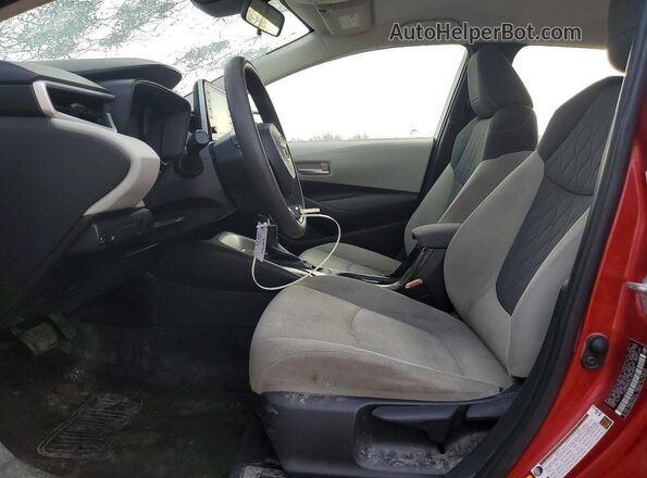 JTDEPRAE9LJ037899 2020 TOYOTA COROLLA Burgundy Widok wnętrza z przodu