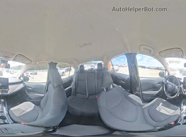 JTDEPRAEXLJ027687 2020 TOYOTA COROLLA Gray Vista de la etiqueta del VIN