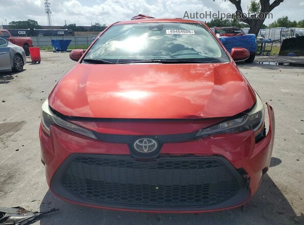 JTDEPRAEXLJ032100 2020 TOYOTA COROLLA Красный Вид спереди