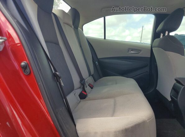 JTDEPRAEXLJ032100 2020 TOYOTA COROLLA Красный Вид задних сидений