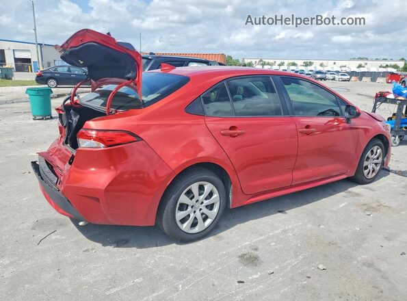 JTDEPRAEXLJ032100 2020 TOYOTA COROLLA Красный Задняя правая четверть