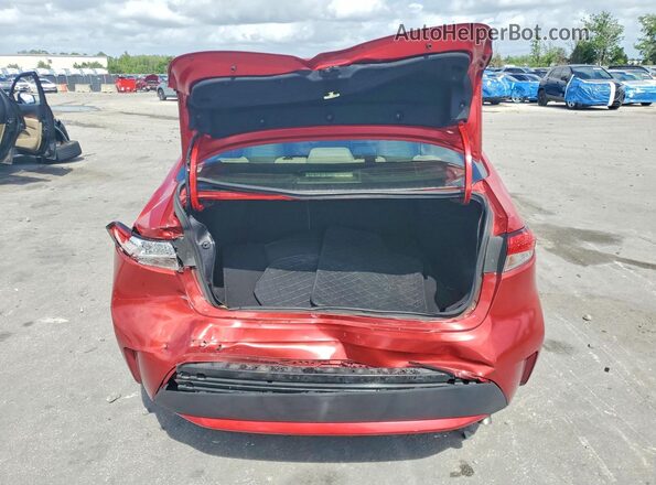 JTDEPRAEXLJ032100 2020 TOYOTA COROLLA Красный Вид сзади
