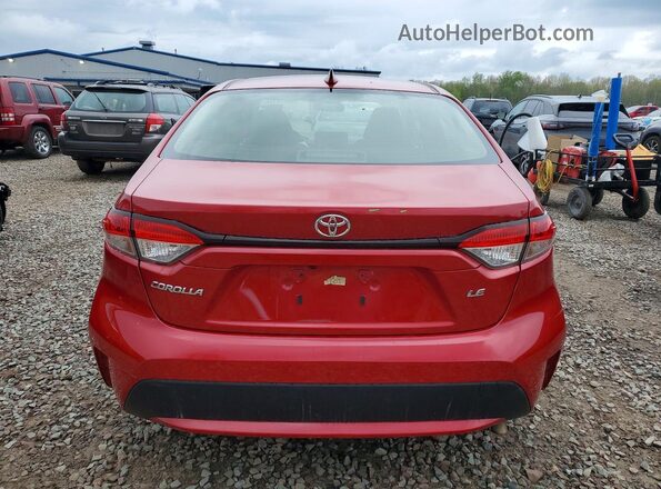 JTDEPRAEXLJ046174 2020 TOYOTA COROLLA Red უკანა ხედი