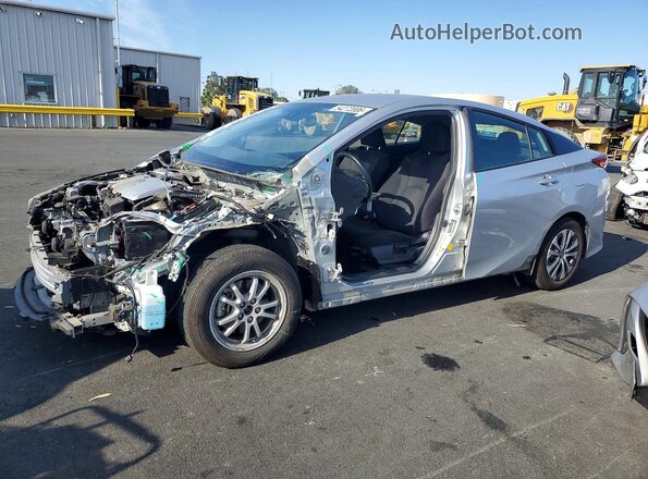 JTDKAMFP5M3166844 2021 TOYOTA PRIUS Серебряный Передняя левая четверть