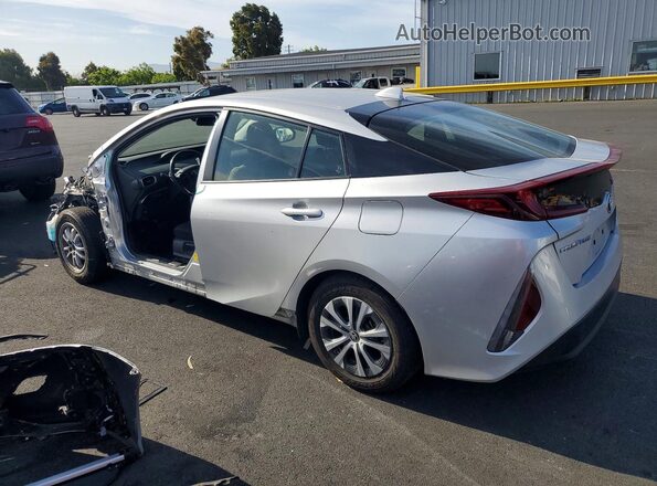 JTDKAMFP5M3166844 2021 TOYOTA PRIUS Серебряный Задняя левая четверть