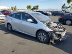 2021 Toyota Prius Prime Le Серебряный vin: JTDKAMFP5M3166844