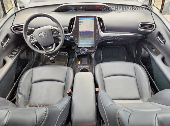 JTDKAMFP5N3203067 2022 TOYOTA PRIUS White Dashboard view