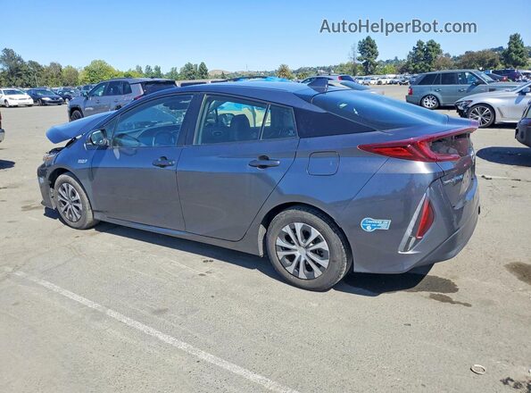 JTDKAMFP9M3187714 2021 TOYOTA PRIUS Серый Задняя левая четверть