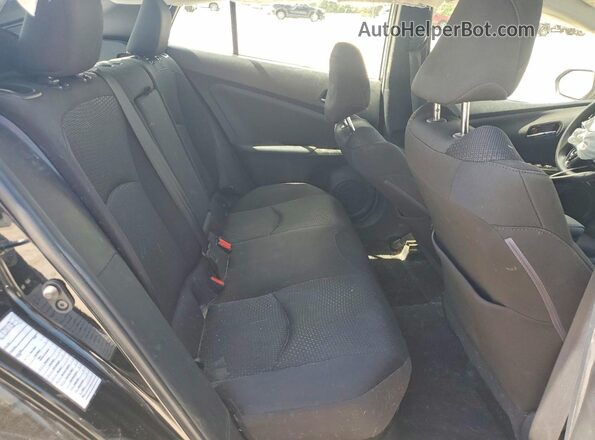 JTDKAMFU0M3148824 2021 TOYOTA PRIUS Черный Вид задних сидений